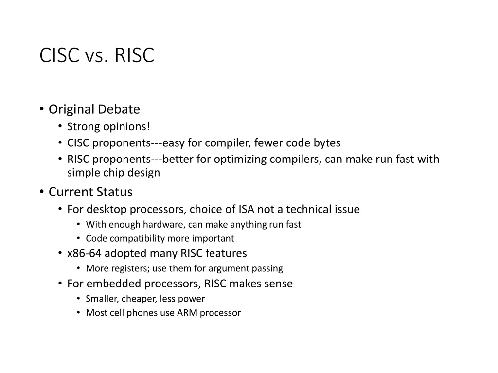 cisc vs risc