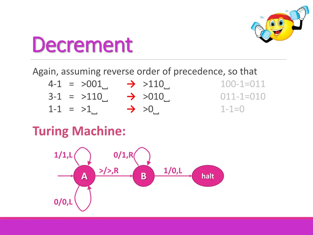 decrement decrement