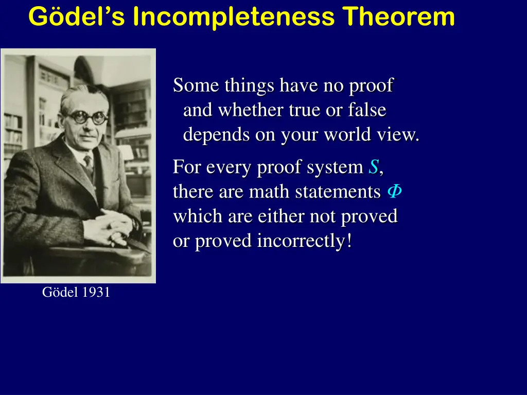 g del s incompleteness theorem