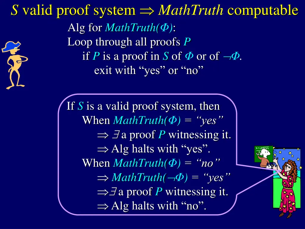 s valid proof system mathtruth computable 3