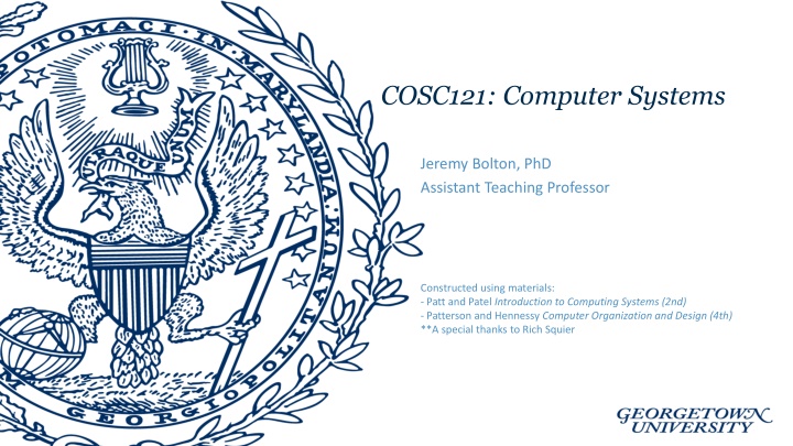 cosc121 computer systems