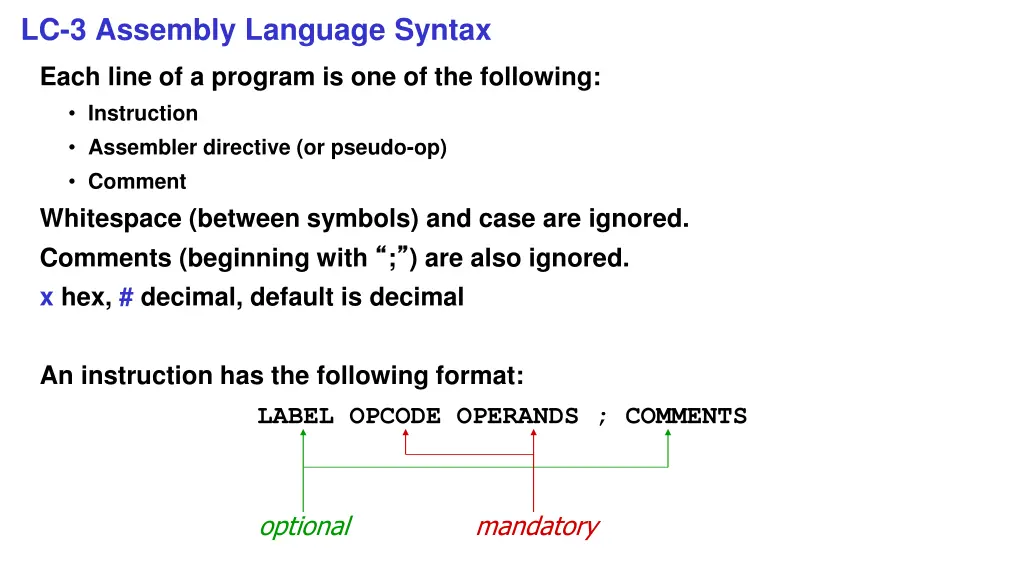 lc 3 assembly language syntax