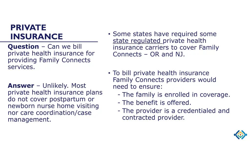 private insurance question can we bill private