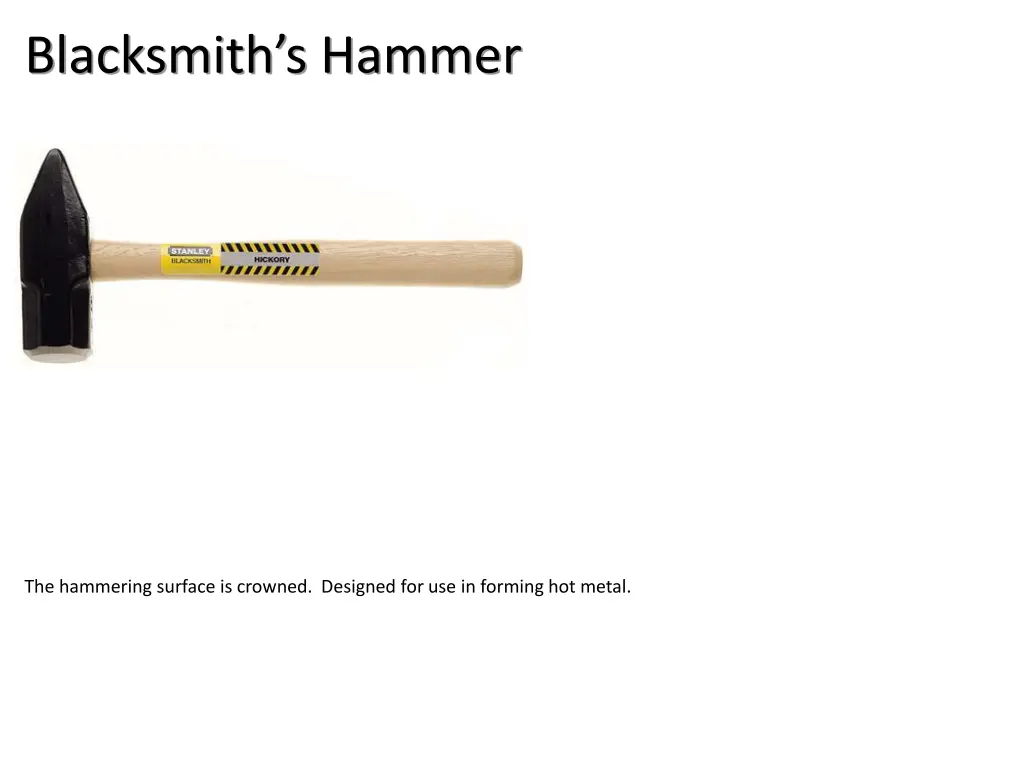 blacksmith s hammer