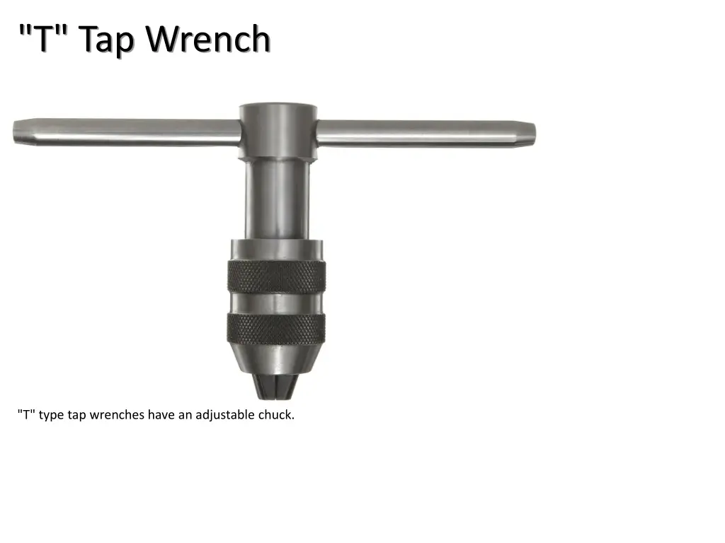 t tap wrench