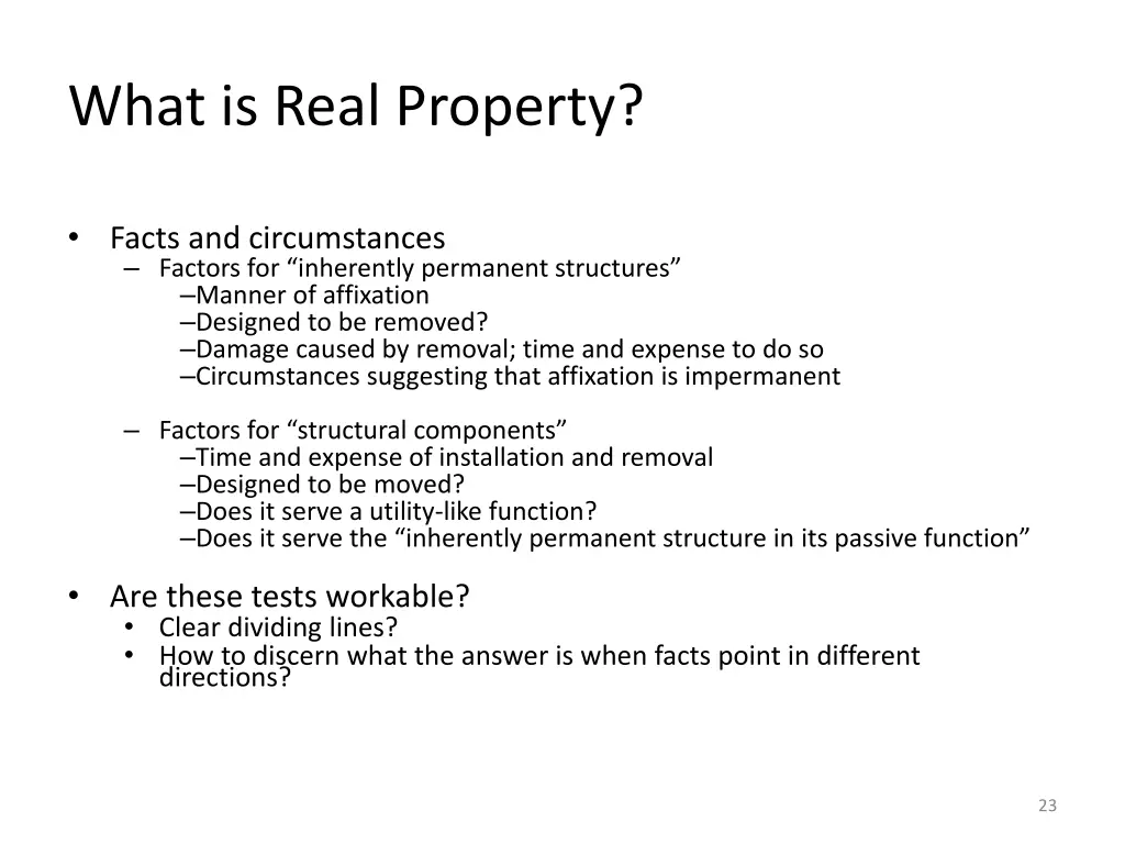 what is real property 3