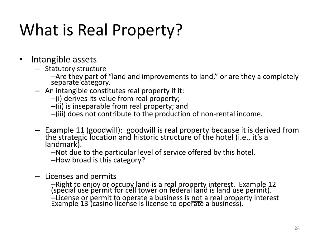 what is real property 4