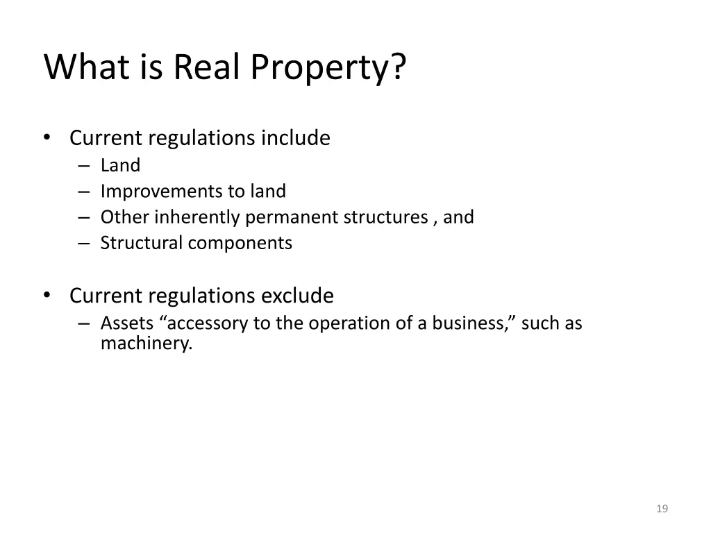 what is real property