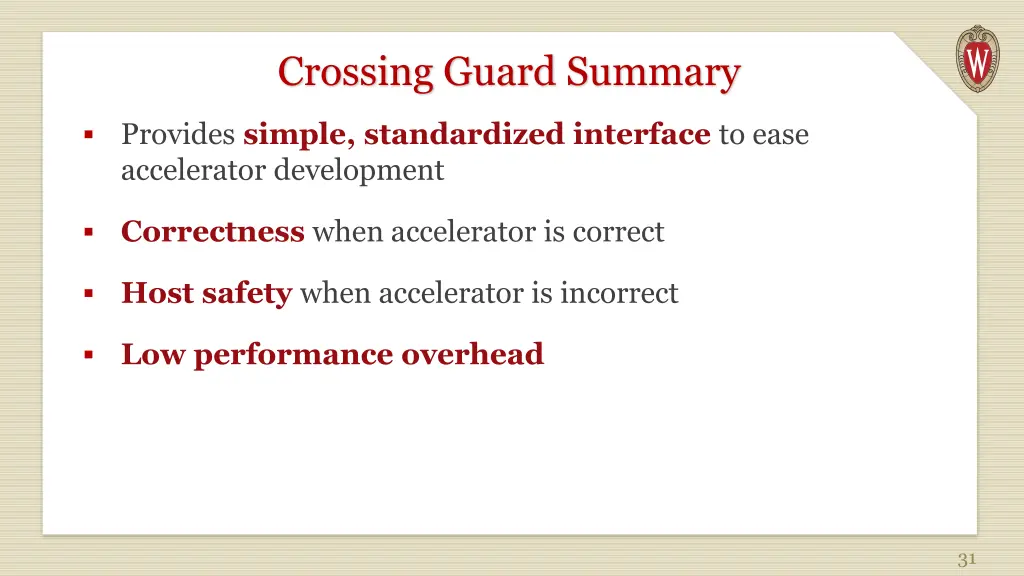 crossing guard summary