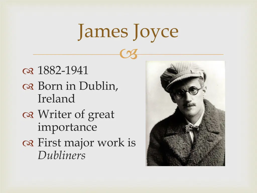 james joyce 1