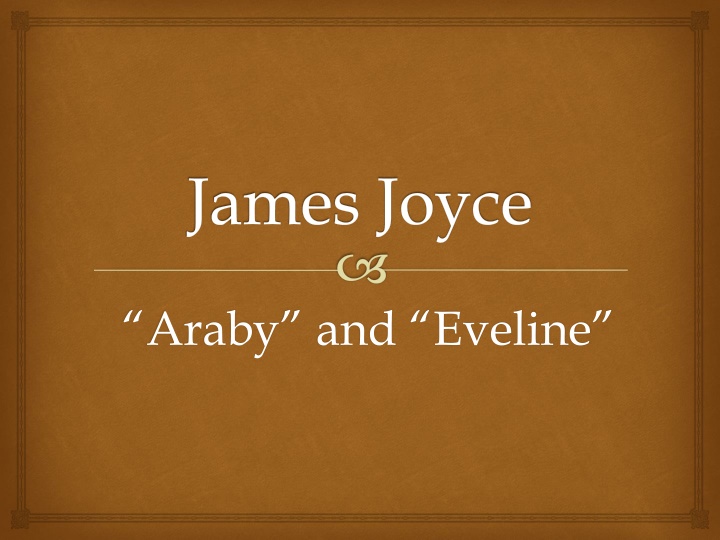 james joyce