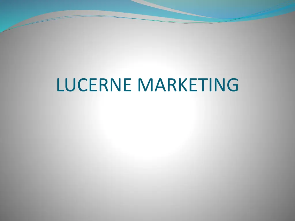 lucerne marketing