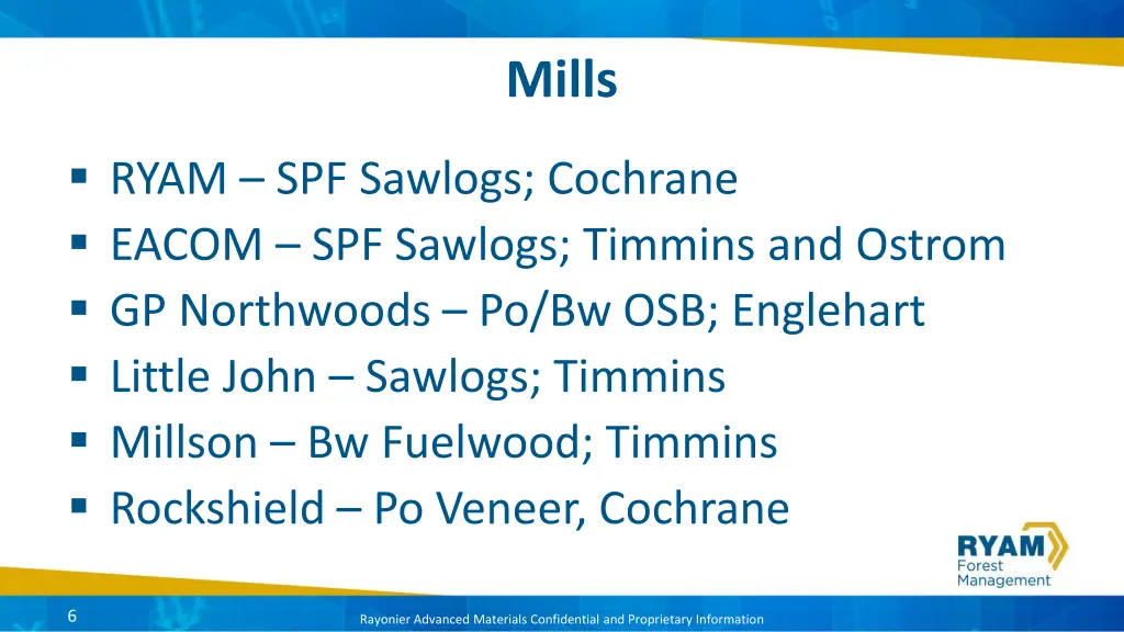 mills