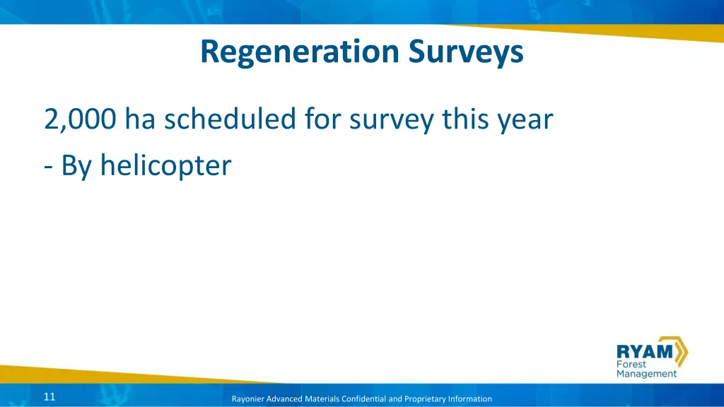 regeneration surveys