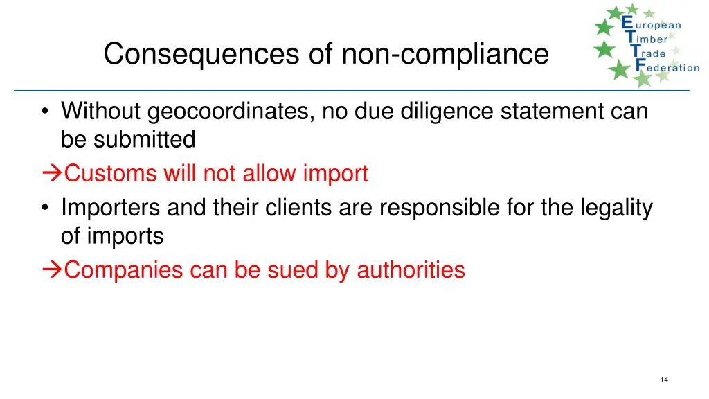 consequences of non compliance 1