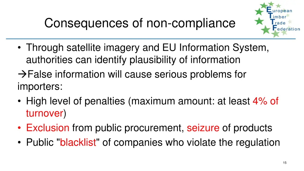 consequences of non compliance 2