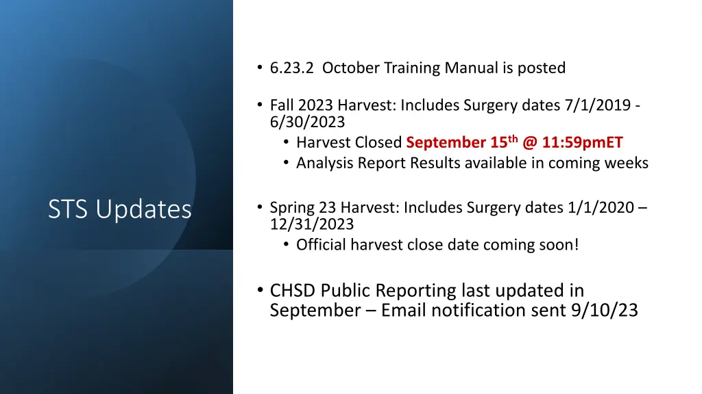 6 23 2 october training manual is posted