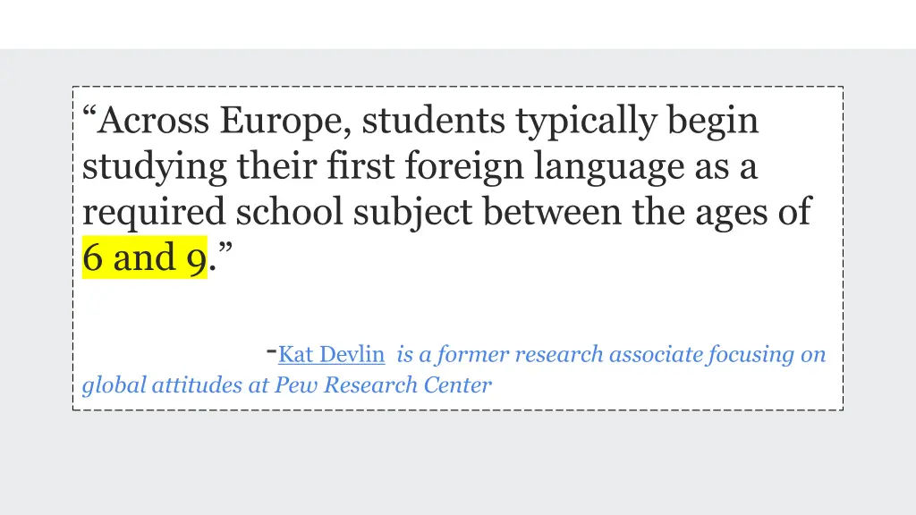 across europe students typically begin studying