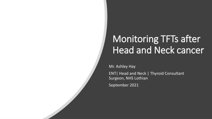 monitoring tfts after monitoring tfts after head