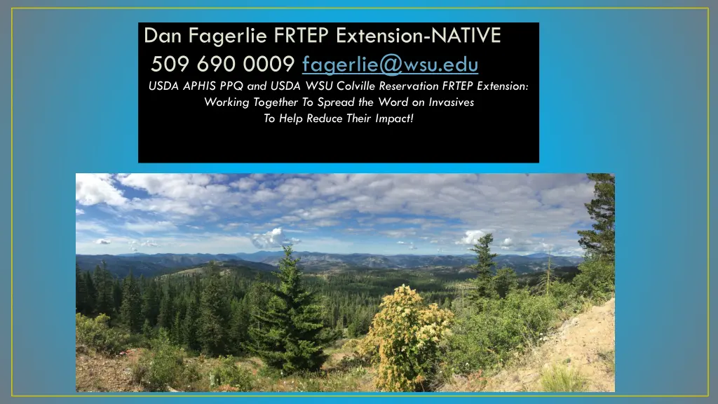 dan fagerlie frtep extension native 509 690 0009