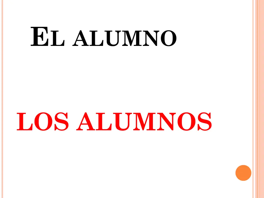 e l alumno