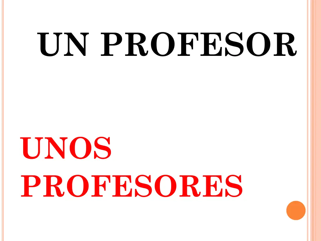 un profesor