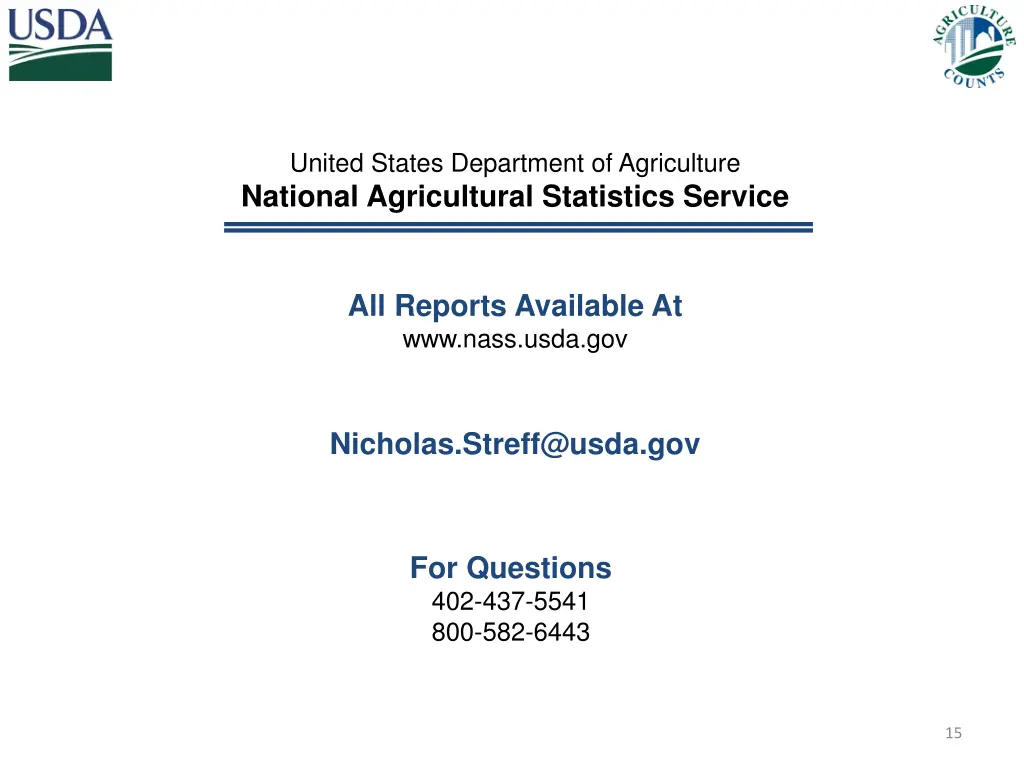 united states department of agriculture national 1