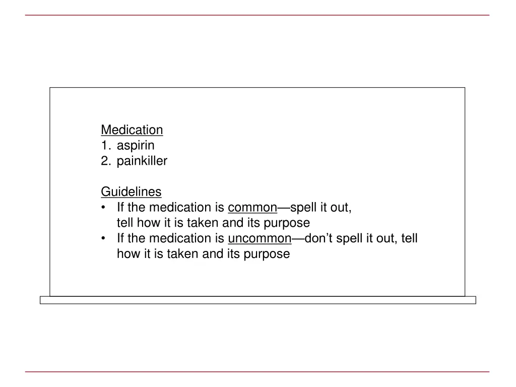 medication 1 aspirin 2 painkiller