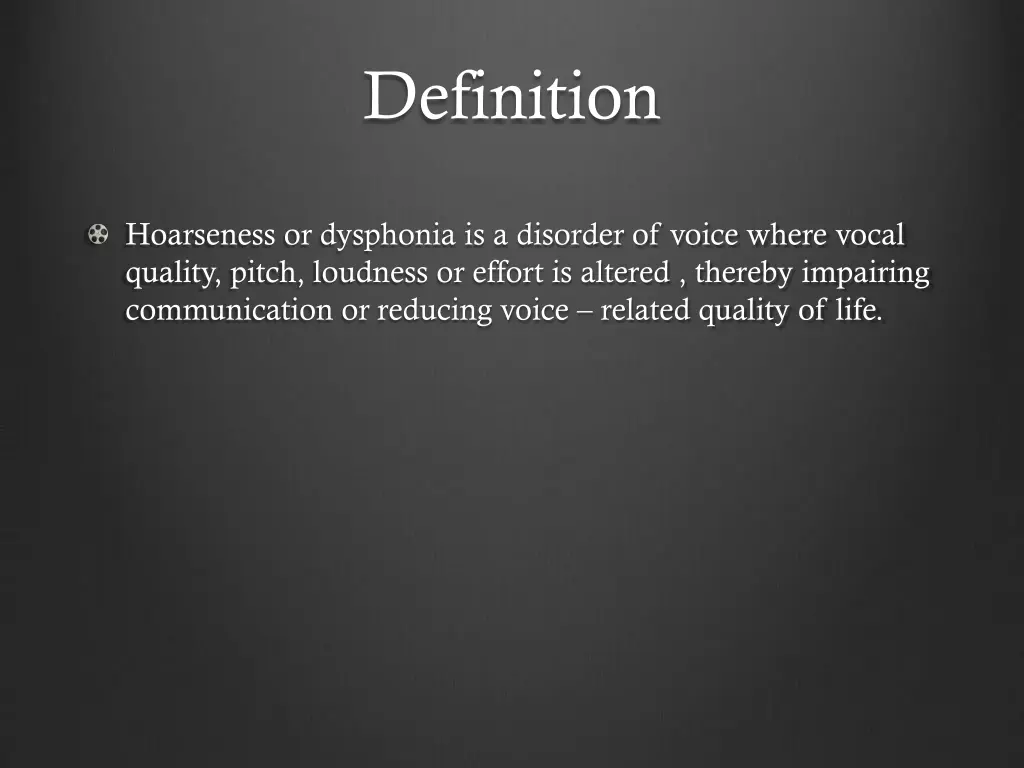 definition