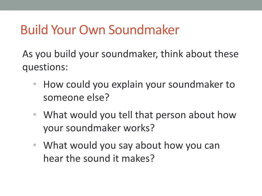 build your own soundmaker 2