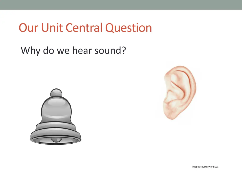 our unit central question