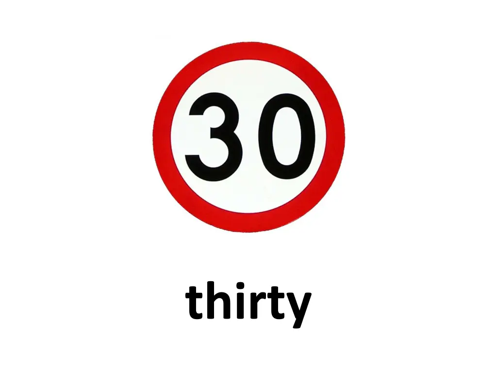 thirty