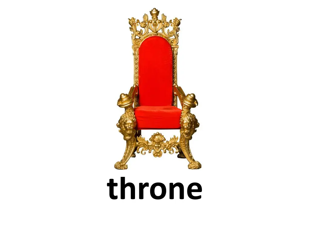 throne