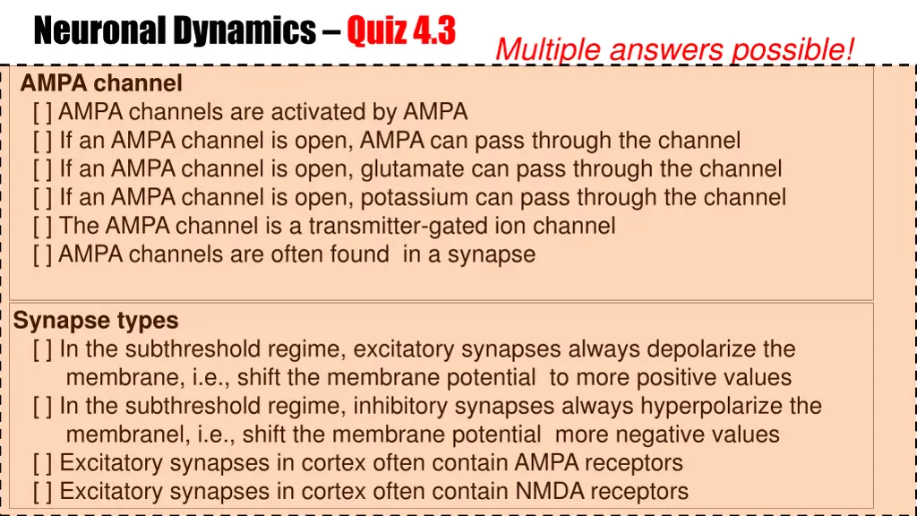 neuronal dynamics quiz 4 3