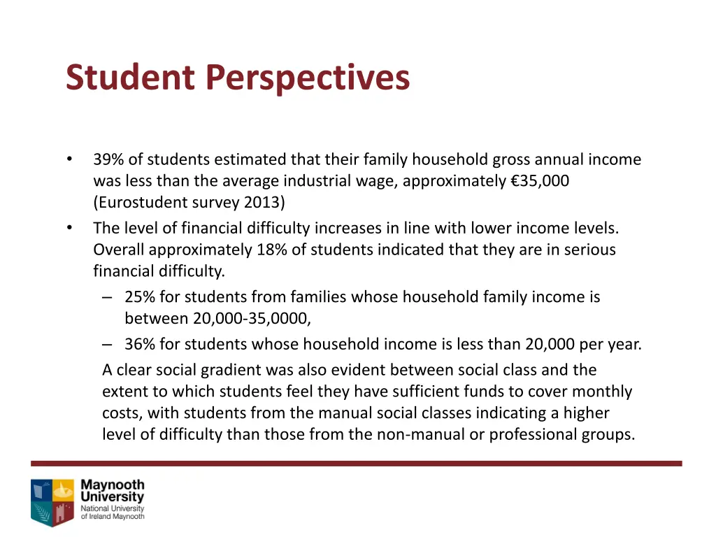 student perspectives