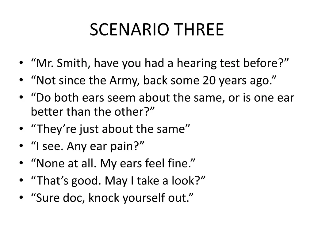 scenario three 1