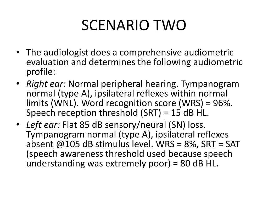 scenario two 10