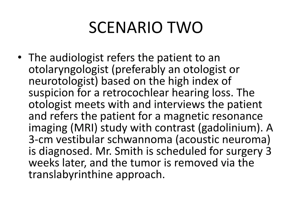 scenario two 12