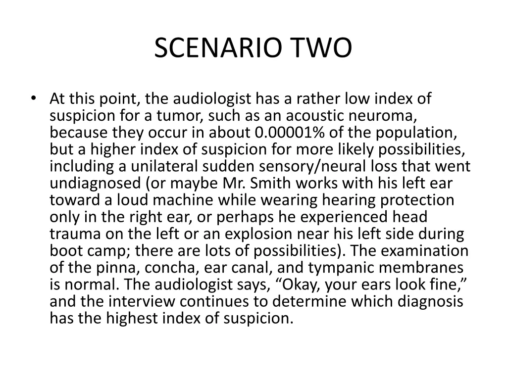 scenario two 5