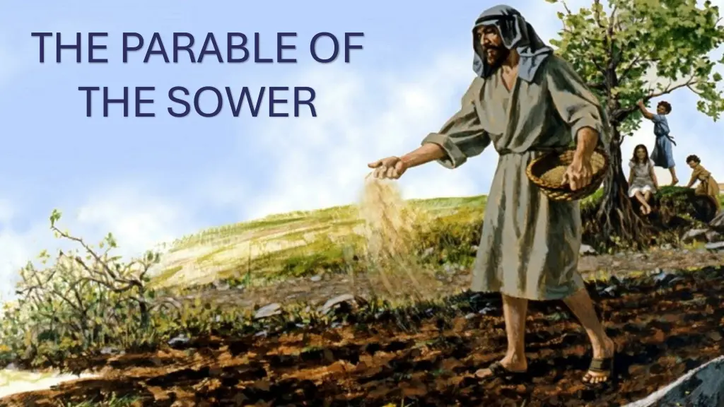 the parable of the sower