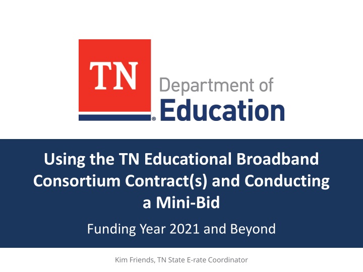 using the tn educational broadband consortium