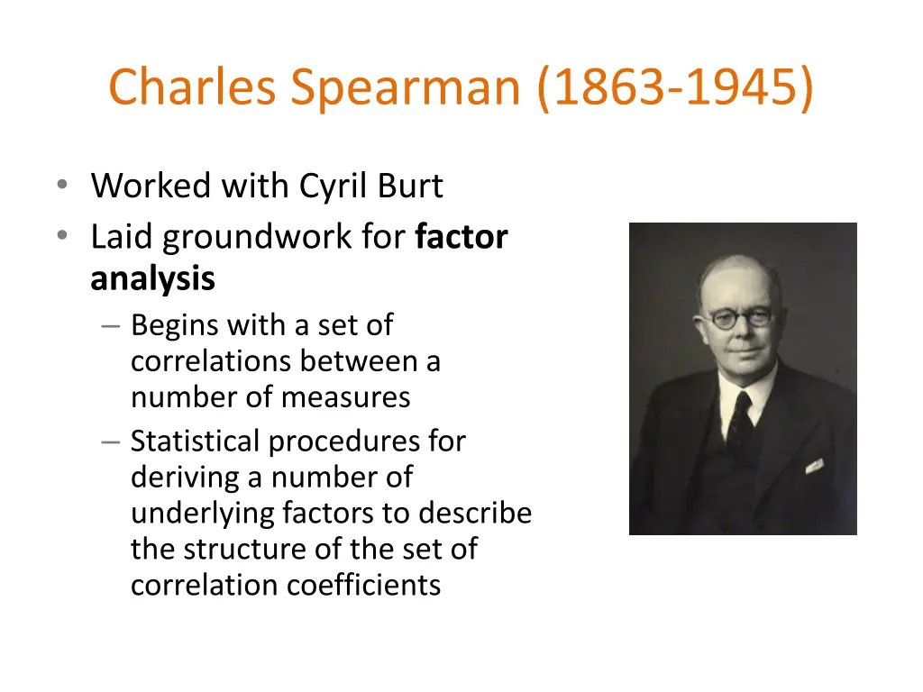 charles spearman 1863 1945