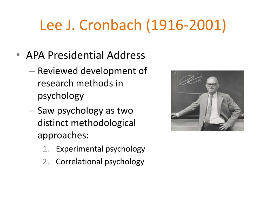 lee j cronbach 1916 2001