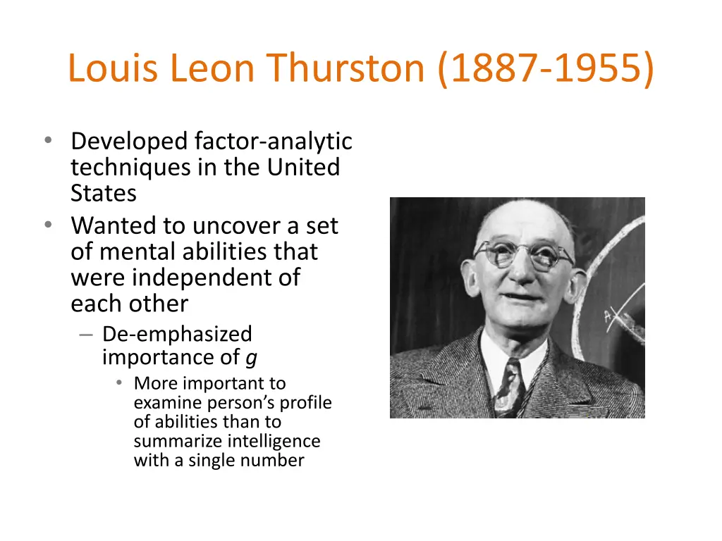 louis leon thurston 1887 1955