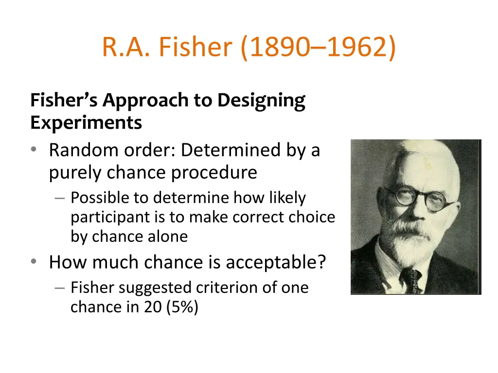 r a fisher 1890 1962