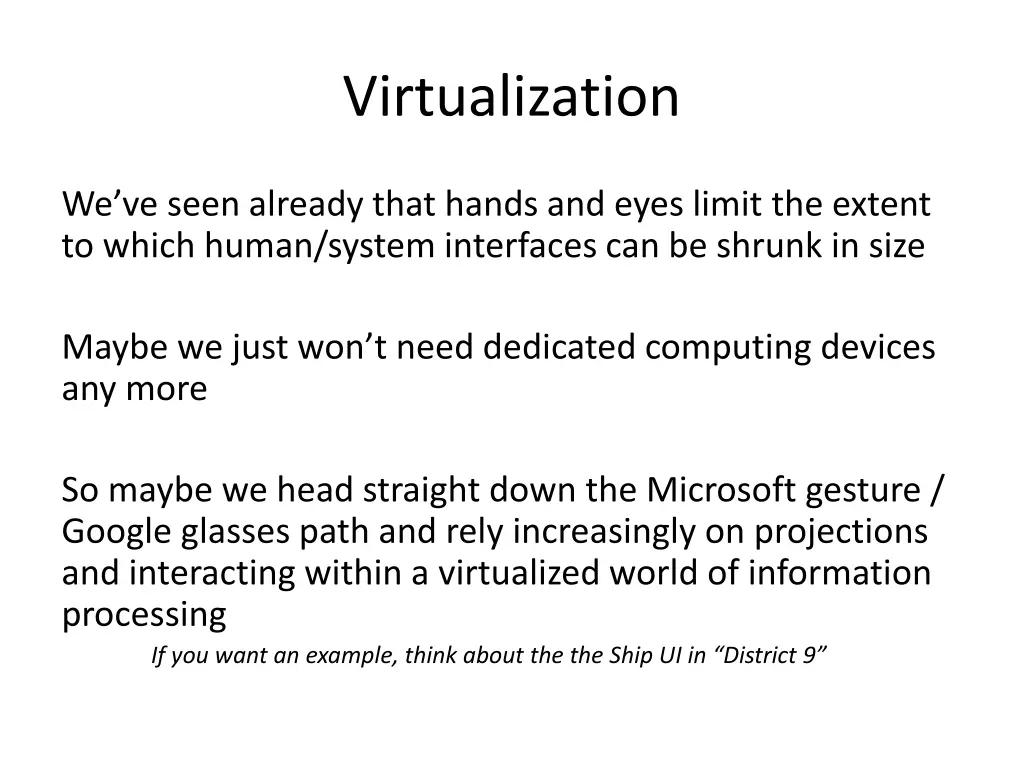 virtualization