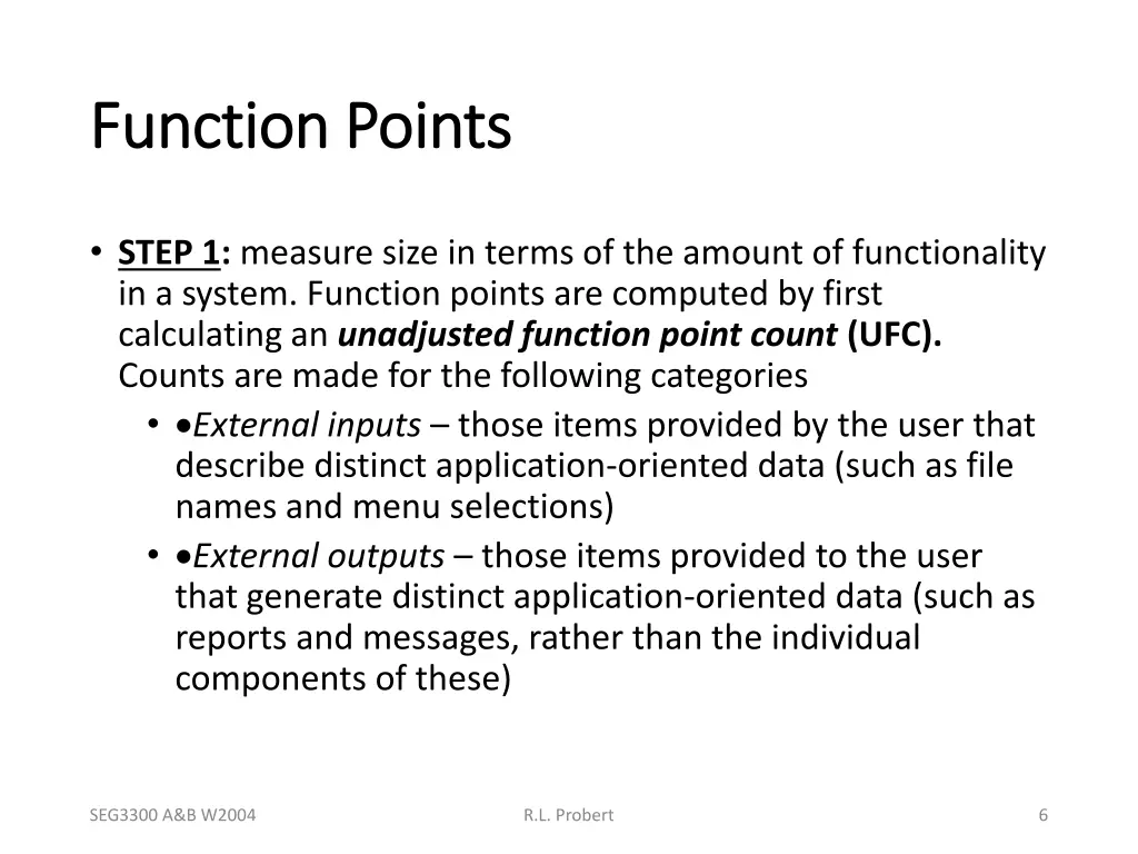 function points function points