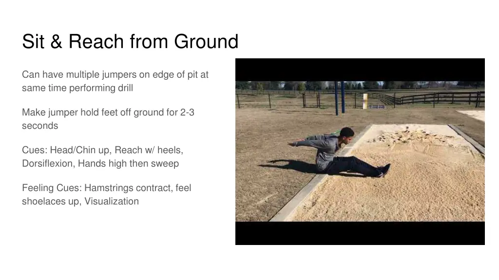 sit reach from ground