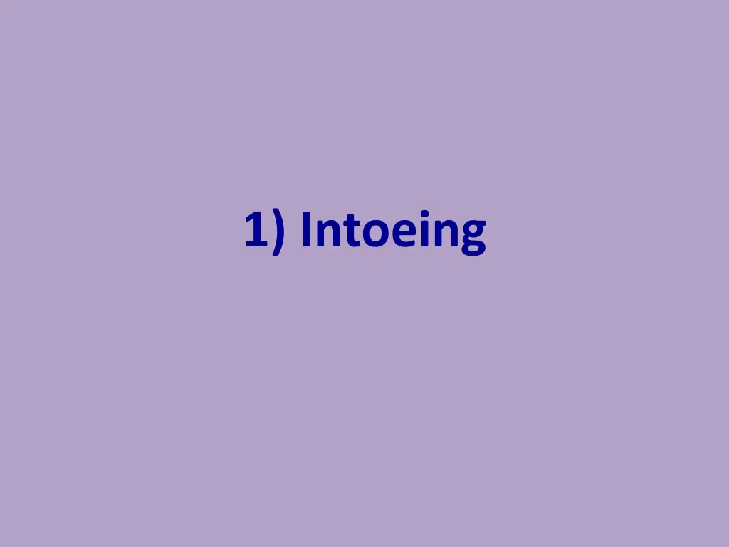 1 intoeing