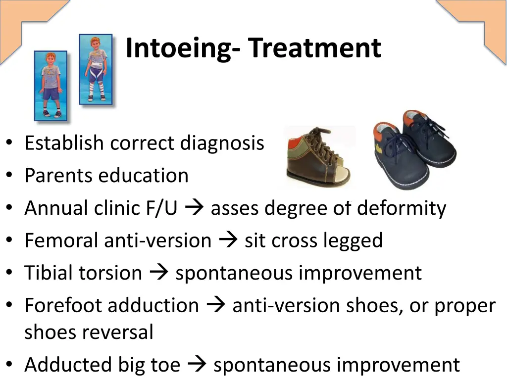 intoeing treatment